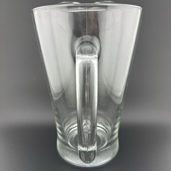 1970's ANCHOR HOCKING 8" glass retro water/beer pitcher USED / Clean LOGO - Picture 3 of 7